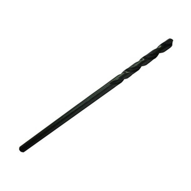 1//4 X 6 Hss Black Oxide Aircraft Extension Drill Bit D//Aa//Cx61//4 Flute Length: 2-3//4; Overall Length: 6; Shank Type: Round; Number Of Flutes: 2 6 Pcs Drill America